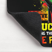Schwarzer Geschichtsmonat Glauben Erreichen Erfolg Mousepad (Ecke)