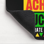 Schwarzer Geschichtsmonat Glauben Erreichen Erfolg Mousepad (Ecke)