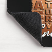 Schwarzer Geschichtsmonat Große schwarze Geschicht Mousepad (Ecke)