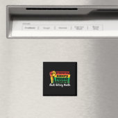 Schwarzer Geschichtsmonat Hand Fist Wohlstand Afri Magnet (In Situ (Geschirrspüler))