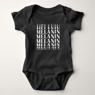 Schwarzer Geschichtsmonat Juneteenth Melanin Baby Strampler