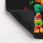 Schwarzer Geschichtsmonat Jungen Dabbing Junge Män Mousepad (Ecke)