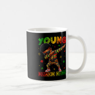 Schwarzer-Geschichtsmonat Junger Schwarzer König A Kaffeetasse