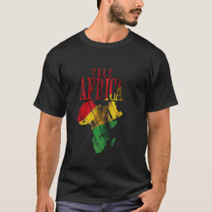 Schwarzer Geschichtsmonat Kwanzaa und Juneteenth D T-Shirt