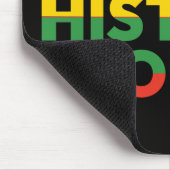 Schwarzer-Geschichtsmonat-Mauspad Mousepad (Ecke)
