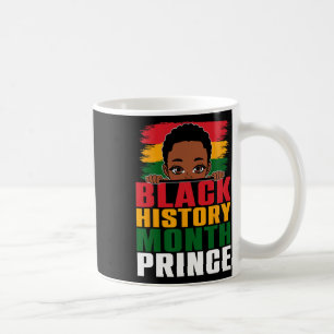 Schwarzer Geschichtsmonat Prinz Little Melanin Afr Kaffeetasse