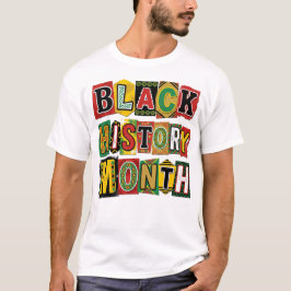 Schwarzer-Geschichtsmonat-Shirt – Stolz Kultur Fei T-Shirt