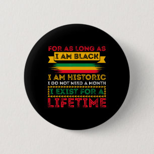 Schwarzer Geschichtsmonat Solange ich schwarz bin, Button