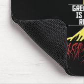 Schwarzer Geschichtsmonat Stolz Afroamerikanische Mousepad (Ecke)