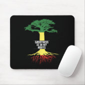 Schwarzer Geschichtsmonat Stolz Afroamerikanische Mousepad (Mit Mouse)