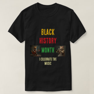 Schwarzer-Geschichtsmonat-T-Shirt T-Shirt