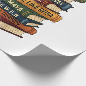 Schwarzer Geschichtsmonat Traum Geschenkpapier (Ecke)