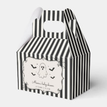 Schwarzer Gingham-Geist Halloween