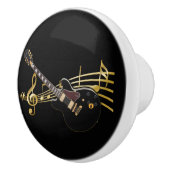 Schwarzer Gitarren-Griff Keramikknauf (Rechts)