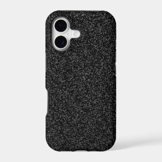 Schwarzer Glitter