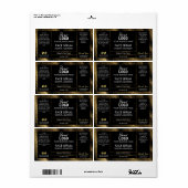 Schwarzer Glitzer-Effekt Ölserum (Vorne)