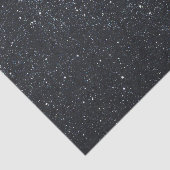 Schwarzer Glitzer Grau Beauty Lashes Augen Seidenpapier (Ausschnitt)