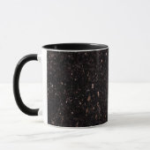 Schwarzer Granit Tasse (Links)