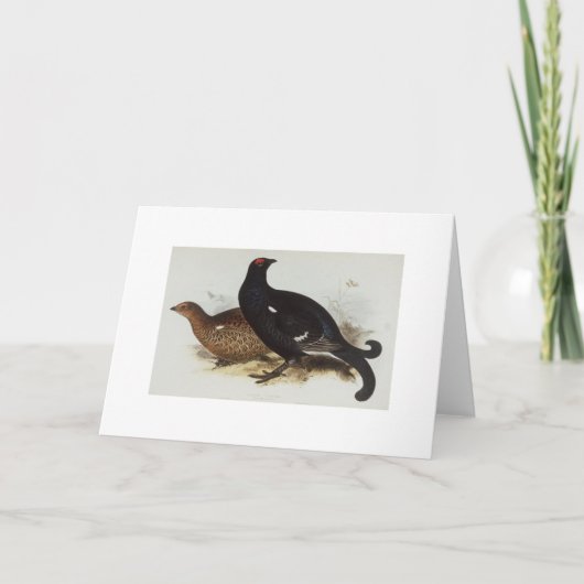 Schwarzer Ground Karte (Vorderseite)