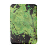 Schwarzer grüner Marmor Badematte (Vorderseite Vertikal)