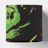 Schwarzer grüner Marmor Geschenkschachtel (Oben)