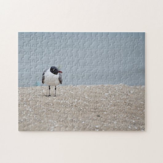 Schwarzer Gull Beach Shorebird Puzzle (Horizontal)
