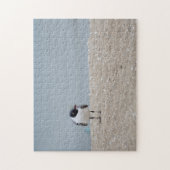 Schwarzer Gull Beach Shorebird Puzzle (Vertikal)