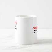 Schwarzer Gürtel im Sarkasmus Kaffeetasse (Mittel)