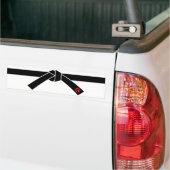 Schwarzer Gürtel, Kampfkunst 黒 帯, 武 道 Autoaufkleber (Auf Lkw)