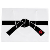 Schwarzer Gürtel, Kampfkunst Große Geschenktüte (Rückseite)