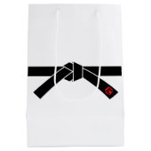 Schwarzer Gürtel, Kampfkunst Mittlere Geschenktüte (Rückseite)