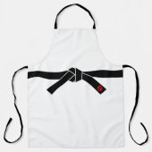 Schwarzer Gürtel, Kampfkunst Schürze (Vorderseite)