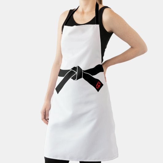 Schwarzer Gürtel, Kampfkunst Schürze (InSitu)