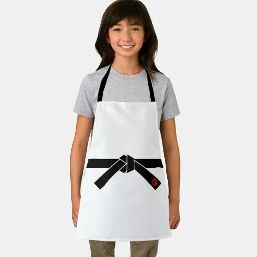 Schwarzer Gürtel, Kampfkunst Schürze (Insitu)