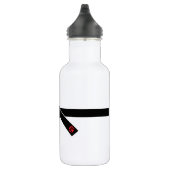 Schwarzer Gürtel, Kampfkünste 黒帯, 武道 Edelstahlflasche (Rechts)