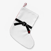 Schwarzer Gürtel, Kampfkünste 黒帯, 武道 Kleiner Weihnachtsstrumpf (Vorderansicht (hängend))