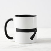 Schwarzer Gürtel, Kampfkünste 黒帯, 武道 Tasse (Links)