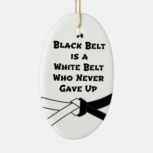 Schwarzer Gürtel Keramikornament (Rechts)