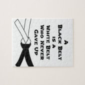 Schwarzer Gürtel Puzzle (Horizontal)