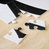 Schwarzer Gürtel Puzzle (Seite)