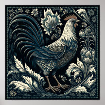 Schwarzer Hahn - Leben auf dem Lande