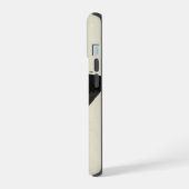 Schwarzer Hai iPhone 15 Hülle (Linke Seite)