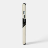 Schwarzer Hai iPhone 15 Hülle (Linke Seite)