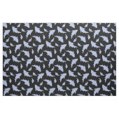 Schwarzer Hai Niedliche Kinder Stoff (Fat Quarter (45,7 x 55,9 cm))