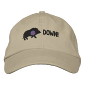 Schwarzer Haken! Bestickte Kappe (Vorderseite)