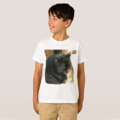 Schwarzer Hamster T-Shirt (Vorne ganz)