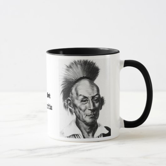 Schwarzer hauptsächlichfalke tasse (Rechts)