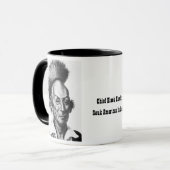 Schwarzer hauptsächlichfalke tasse (Vorderseite Links)