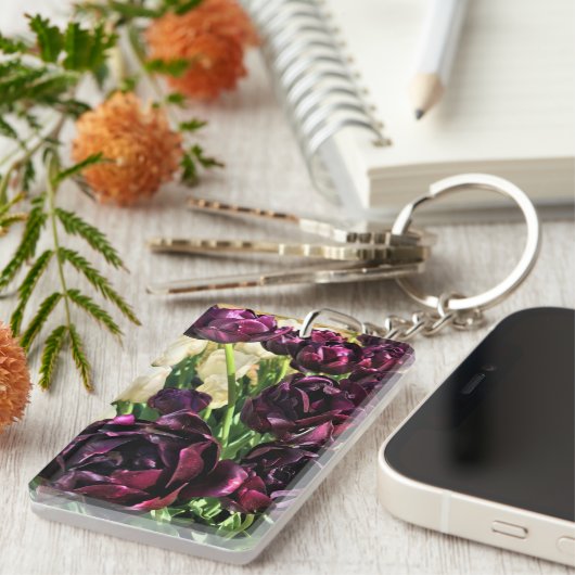 Schwarzer Held Tulips, Oregon Schlüsselanhänger (Vorderseite rechts)