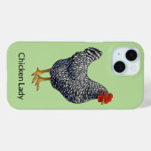 Schwarzer Hengst Case-Mate iPhone Hülle (Rückseite (Horizontal))